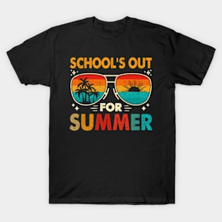 Schools Out For Summer Last Day Of School Teacher T-Shirt